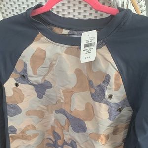 NEW with tags Koral Camo Sweatshirt
